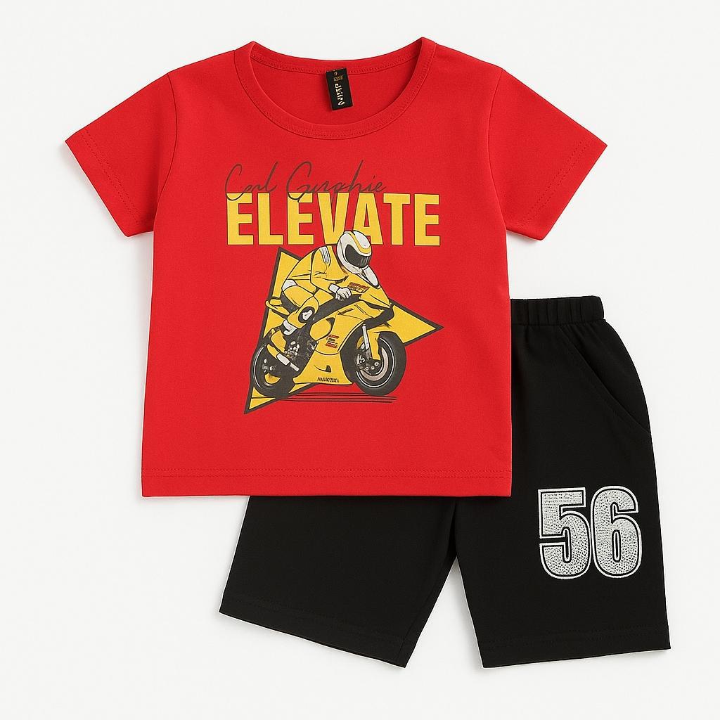 Boys 2 Pcs T-Shirt & Short Set