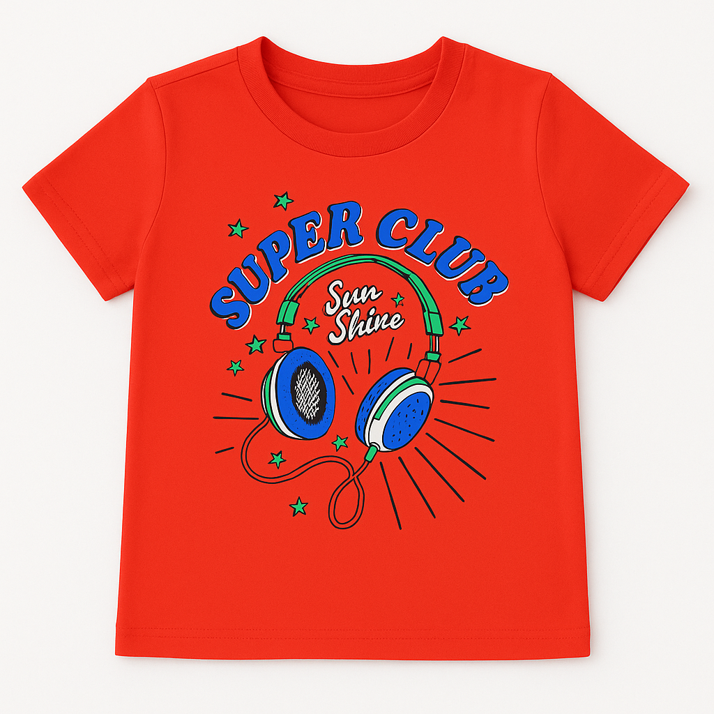 Kids Summer Graphic T-Shirt