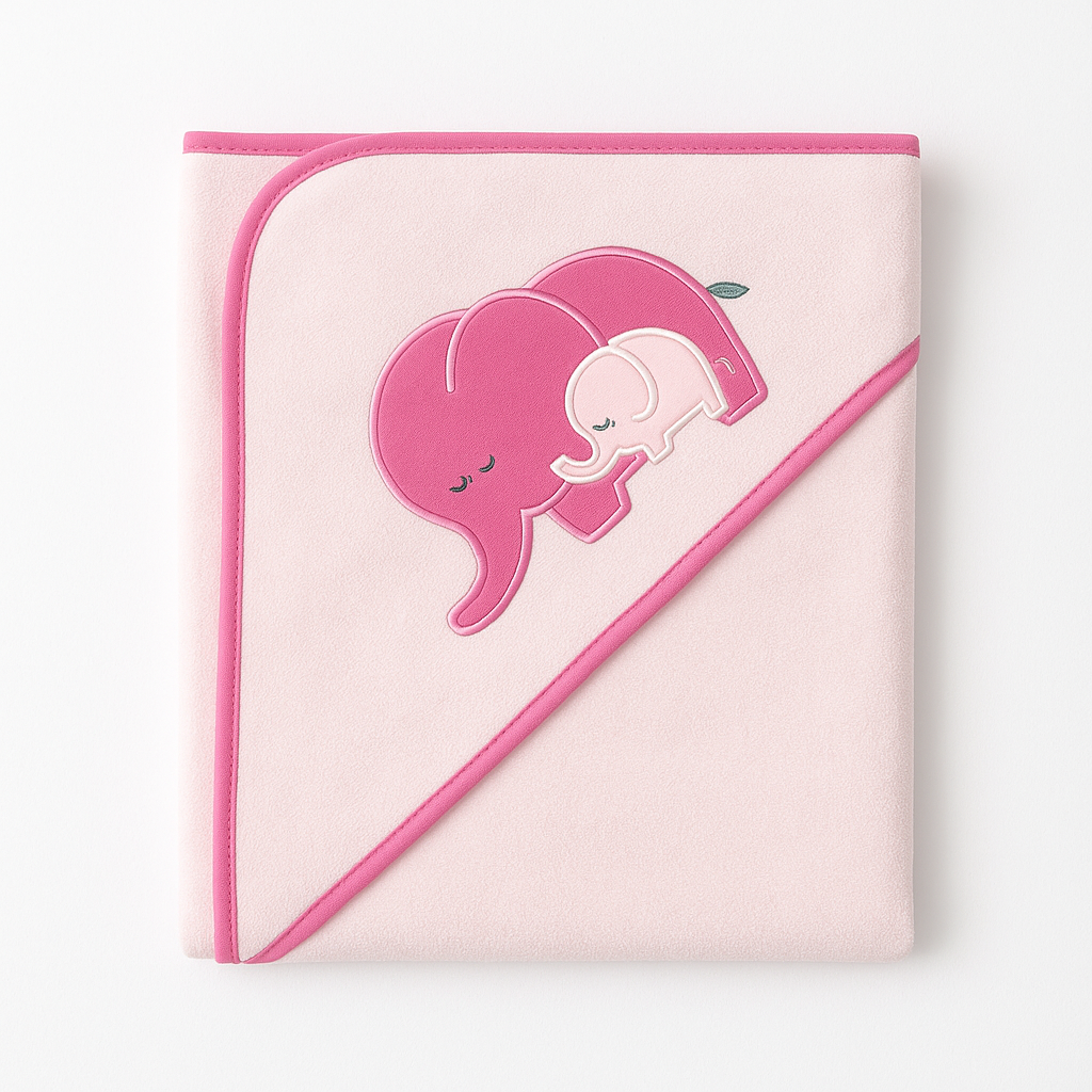 Sunnozy Baby Hooded Towel - Elephants