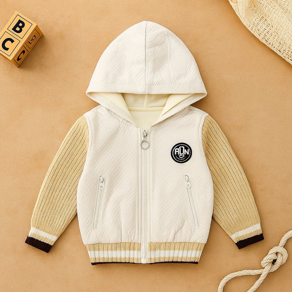 Kids Fleece Lined Zipper Hoodie