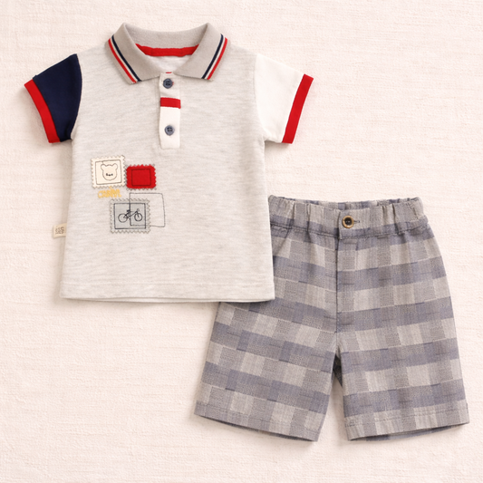 Carnavale 2 Pcs T-Shirt & Short Set
