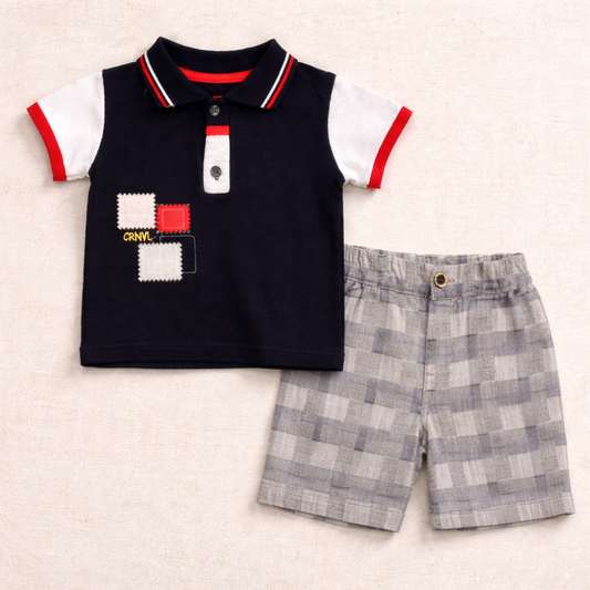 Carnavale 2 Pcs T-Shirt & Short Set