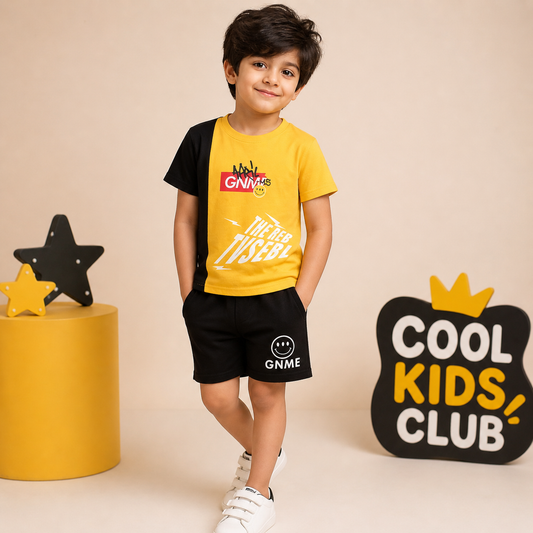 Boys 2 Pcs T-shirt & Short Outfit