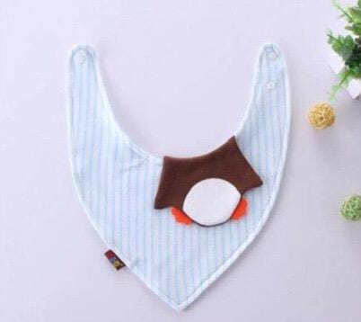 Infant's Penguin Style Bandana Bib