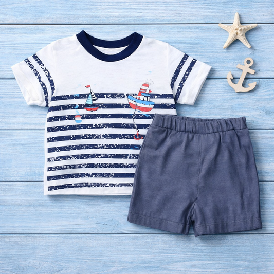Carters 2 Pcs T-shirt & Short Set