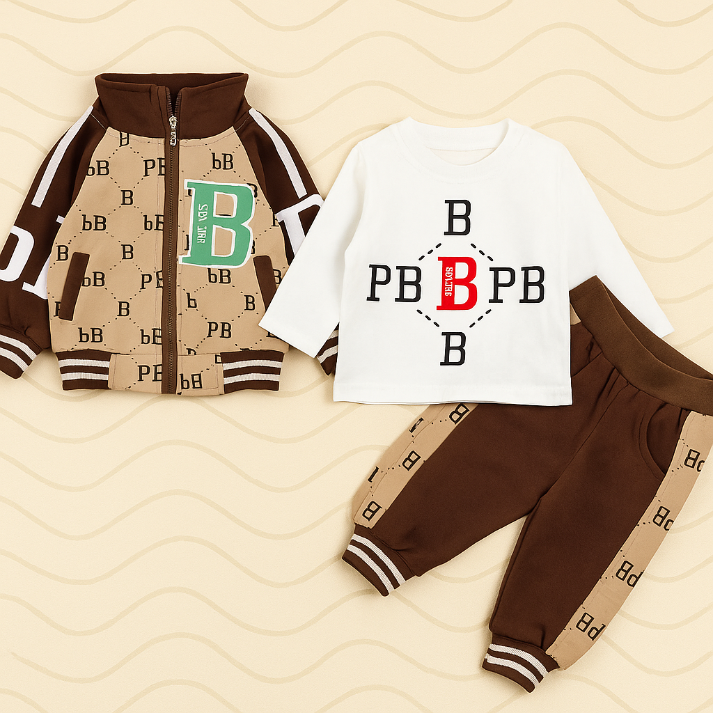 Winter Casual 3-Piece Outfit Set