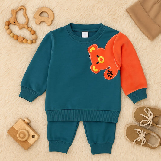 Toddlers 2 Pcs Sweatshirt & Jogger Pant Set
