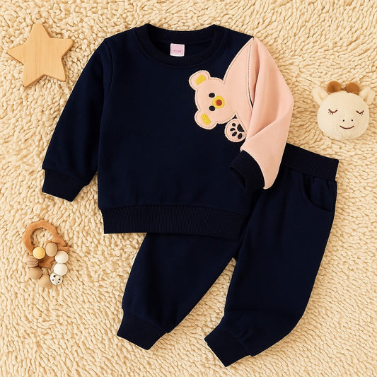 Toddlers 2 Pcs Sweatshirt & Jogger Pant Set