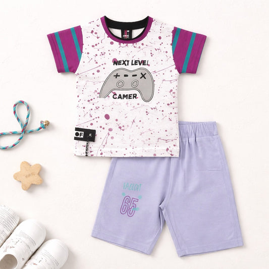Boys 2 Pcs T-Shirt & Short Set
