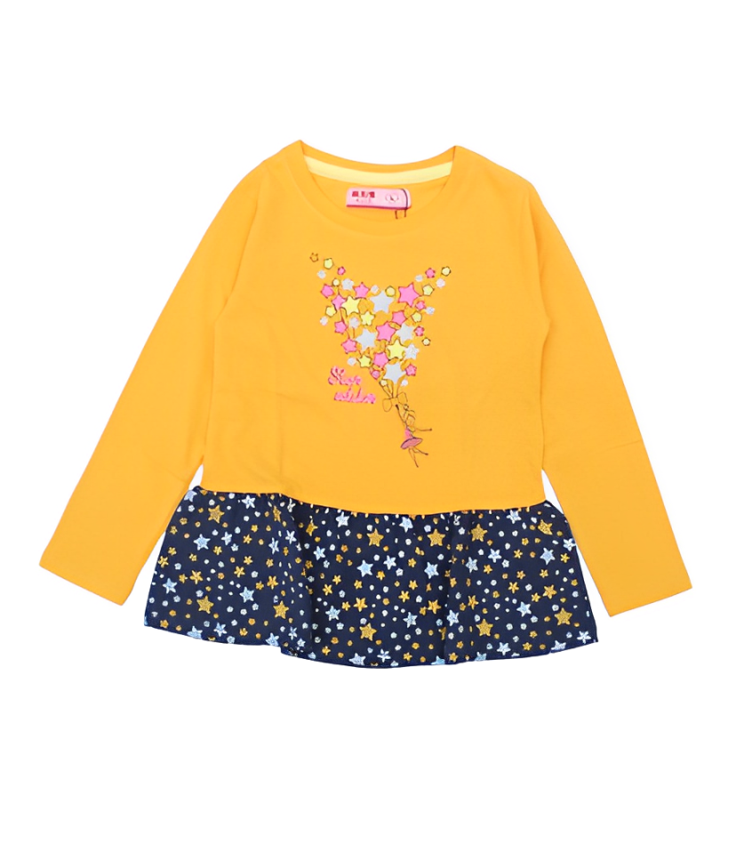 Girls Full Sleeves Top - Star Catcher