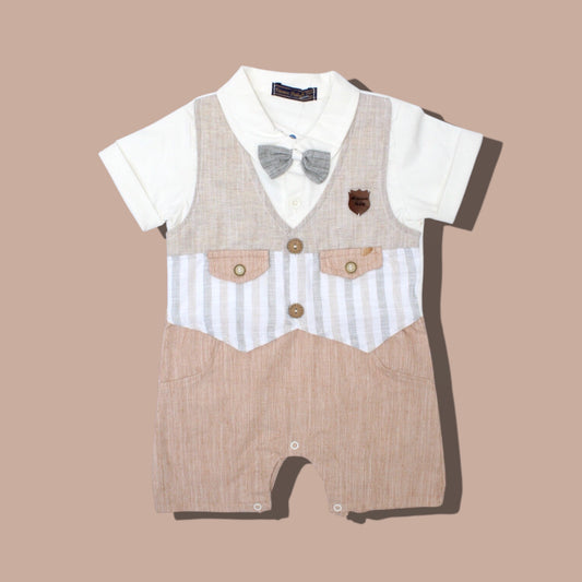 Nanon Baby Formal Cotton Romper