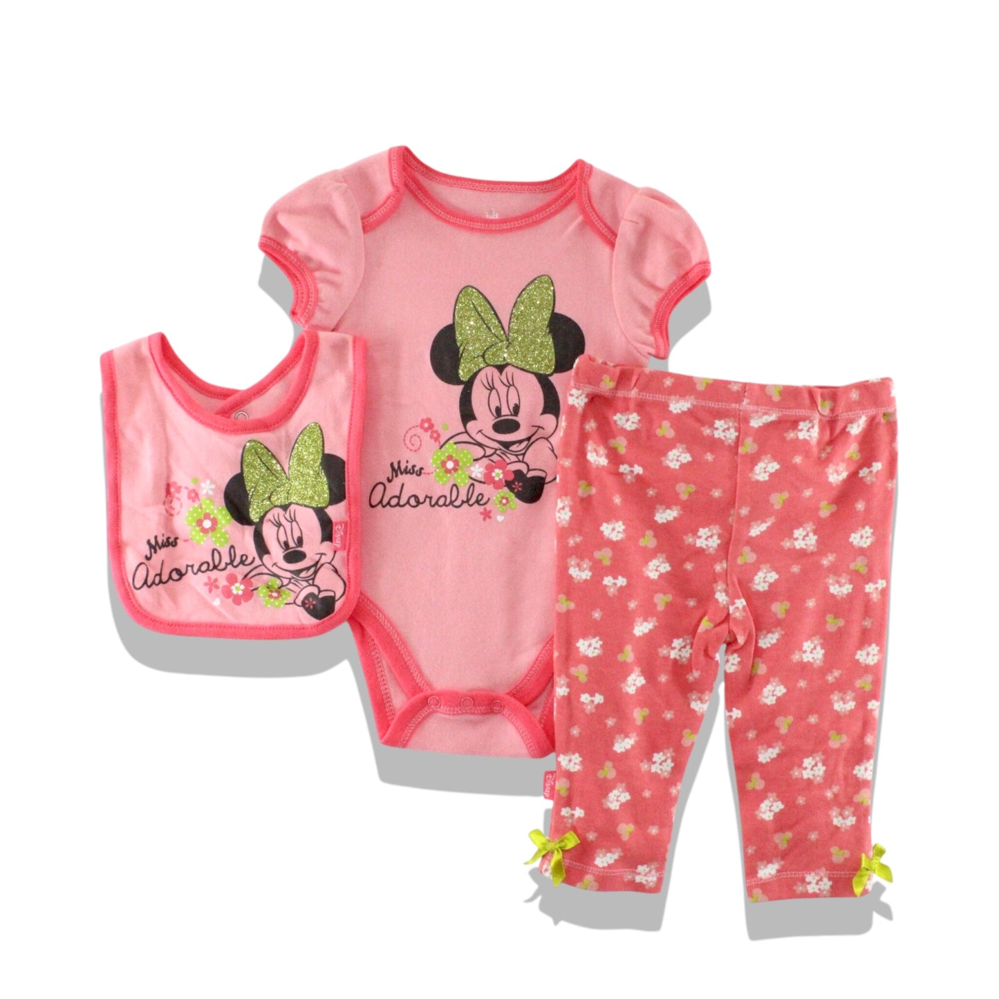 Disney Baby 3 Pcs Layette Set - Miss Adorable