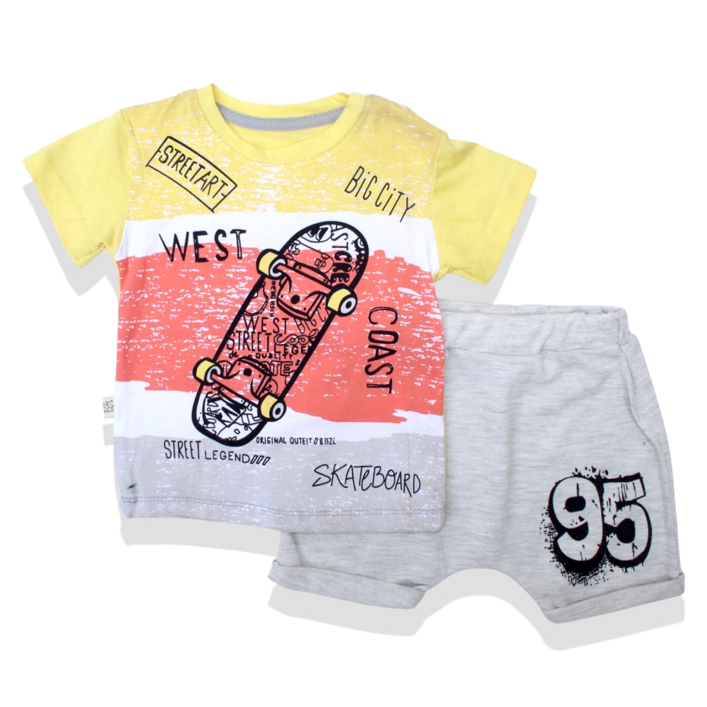 Carnival 2 Pcs Boys T-Shirt & Short Set