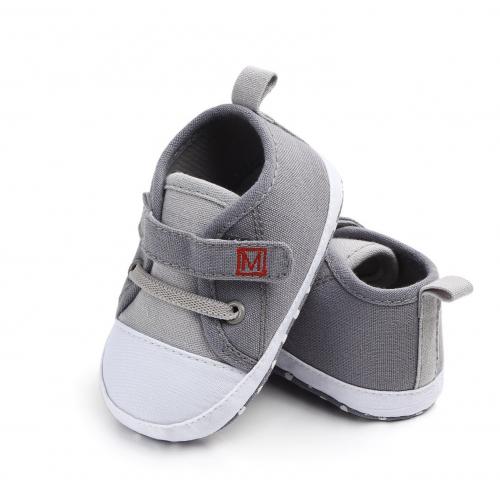 Boys Prewalking Grey Sneakers