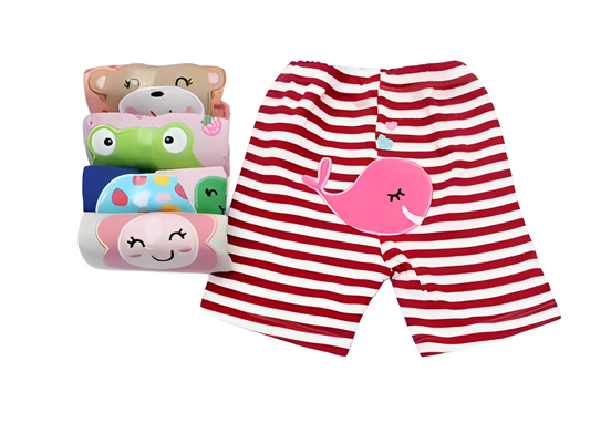 Tedmimak Pack Of 5 Girls Summer Shorts