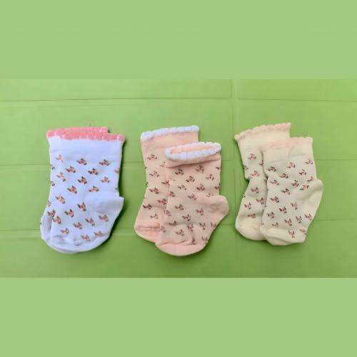 Girls Pack Of 3 Socks - Floral