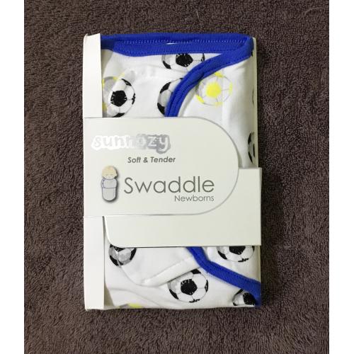 Sunnozy Newborn Swaddle Wrap - Football