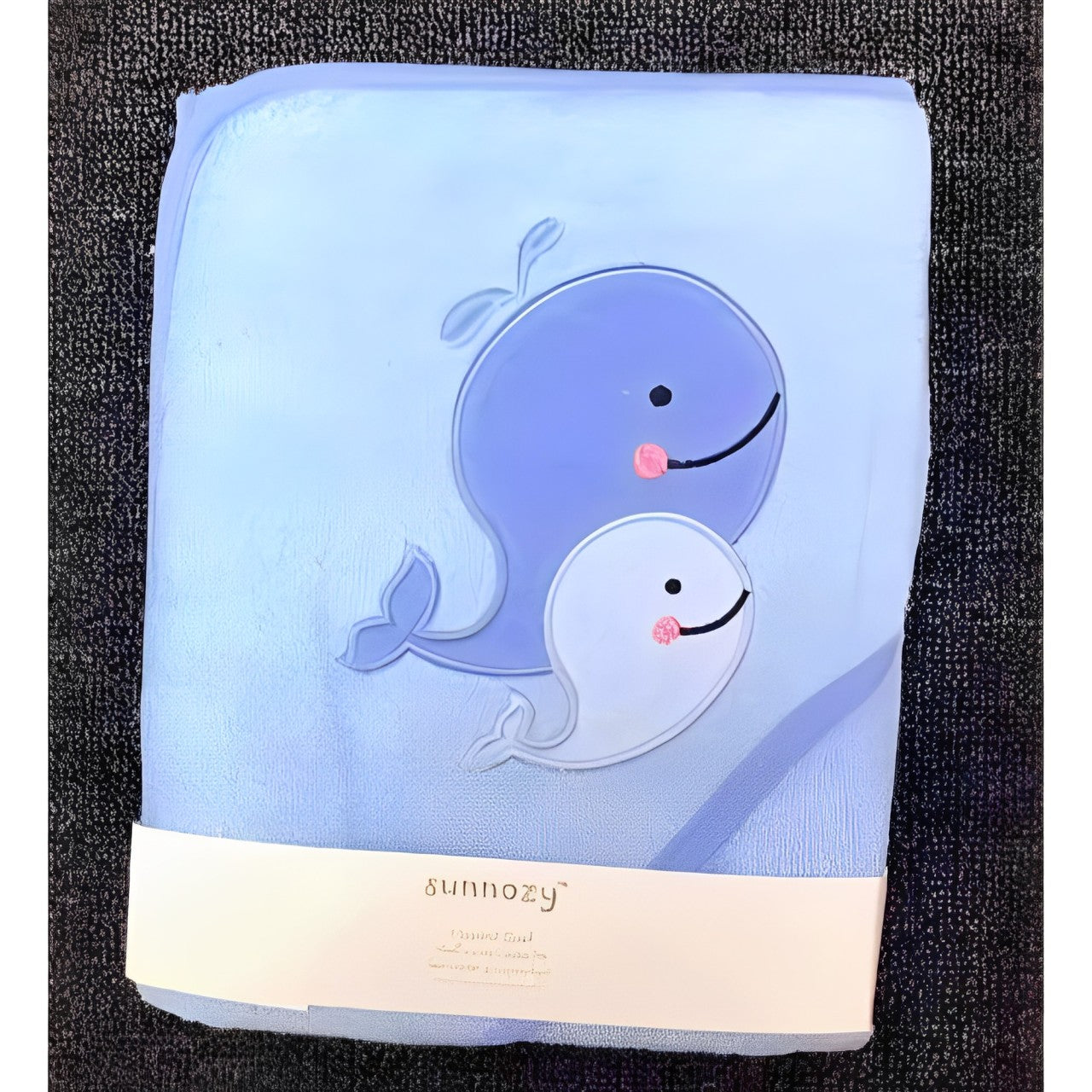 Sunnozy Baby Hooded Towel - Whales