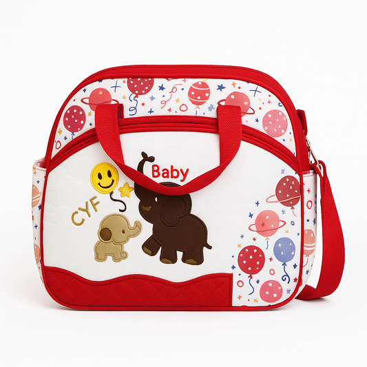 CYF Baby Diaper Bag With Front Zipper