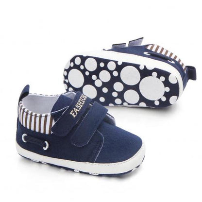 Boys Velcro Straps Sneakers - Blue