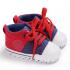 Boys Prewalking Laces Sneakers - Red