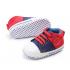 Boys Prewalking Laces Sneakers - Red