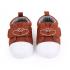 Mouse Print Prewalking Boys Shoes With Velcro Strap - Brown