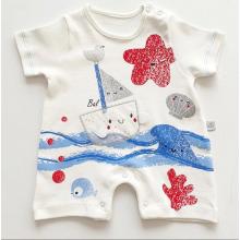 Submarine Boys Summer Romper - Blue