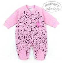 Mother’s Choice Full Footed Fleece Romper - Stars 