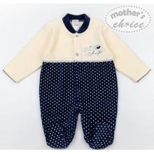 Mother’s Choice Full Footed Fleece Romper - Nice Angle