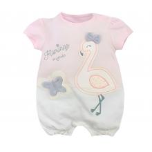 Mymio Baby Flamingo Romper - Pink