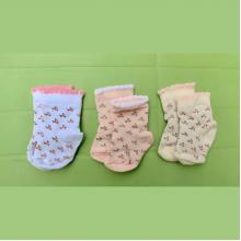 Girls Pack Of 3 Socks - Floral