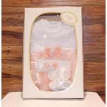 Baby Girls 4 Pcs Newborn Turkish Starter Set - Peach