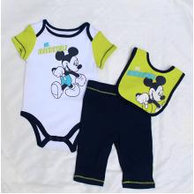 Disney Baby 3 Pcs Bodysuit, Trouser & Bib Set -Mr. Irresistable