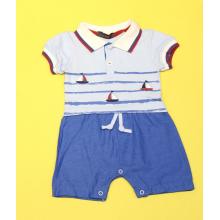 Nanon Baby Sea Themed Button Down Romper