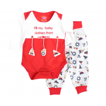 Toddlers 2 Pcs Bodysuit & Trouser Set -All My Baby Clothes From Verona