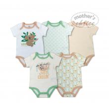 Mother’s Choice Pack Five Summer Bodysuits - Just Chillin