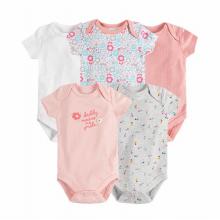 Sunnozy Pack Of 5 Summer Bodysuits - Daddy Makes Me Smile 